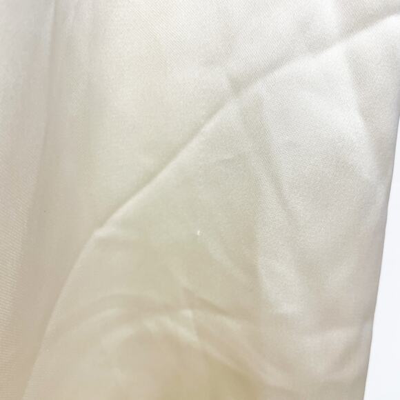 Kimchi Blue Women's Jensen Satin Fluted Maxi Skirt Off White Size XS - Picture 15 of 15